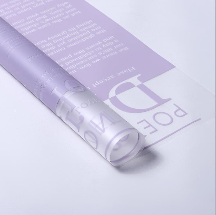 Fabricante de fiestas de flores al por mayor nuevo patrón de amor de San Valentín papel de embalaje de flores floristería translúcida ramo de flores