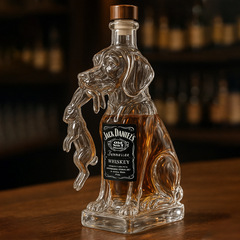 独立した新しい動物のウイスキー瓶 Westie Whiskey Bottle 犬のウイスキー