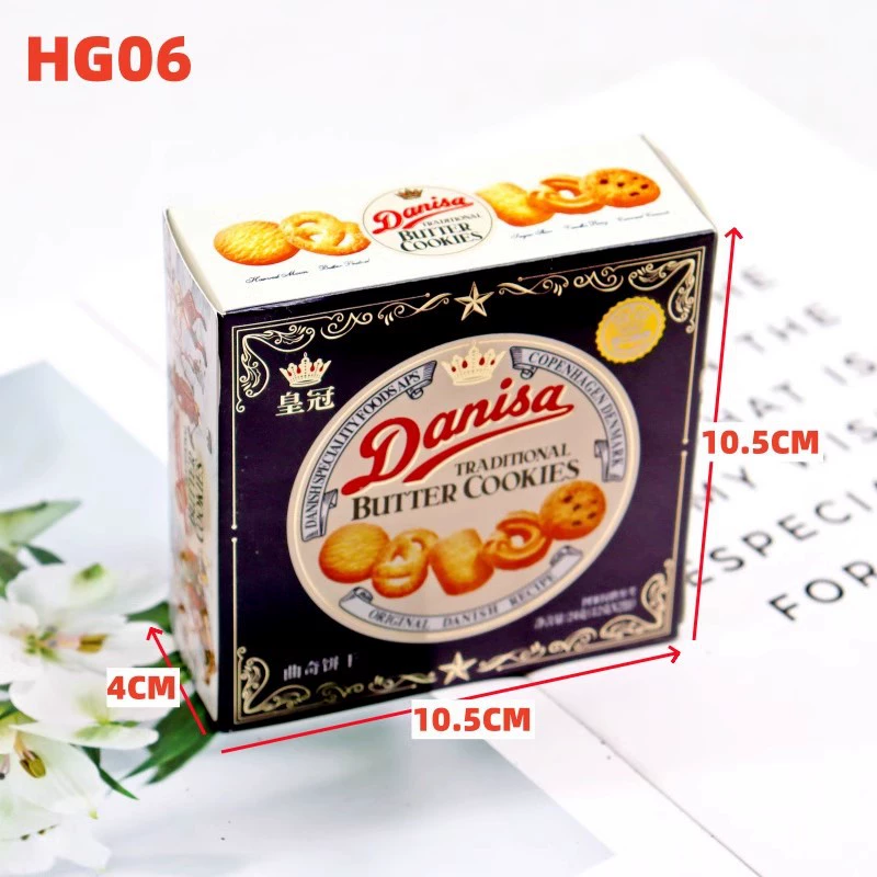 Оригинальные импортированные печенья Danisa Crown Danish Cookies для свадьбы, подарочная коробка-сувенир, торты и закуски