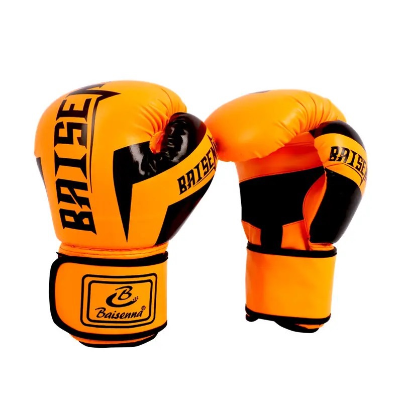 Guantes de boxeo de PU, para adultos y niños, equipo de protección para taekwondo, Sanda y lucha