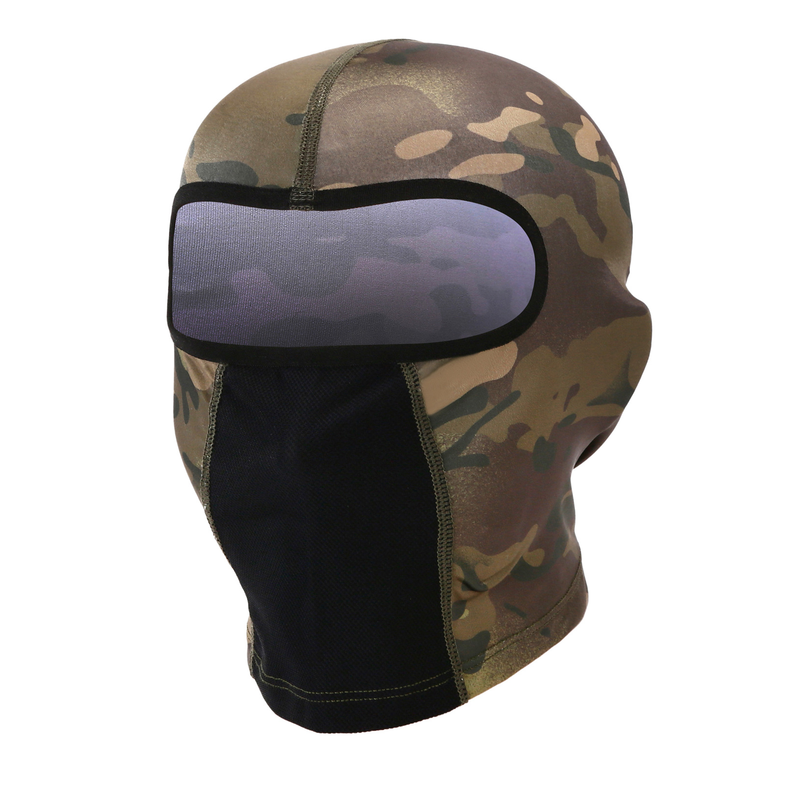 Nueva máscara solar de motocicleta transfronteriza, casco de hielo de cara completa, máscara de protección contra los rayos ultravioleta