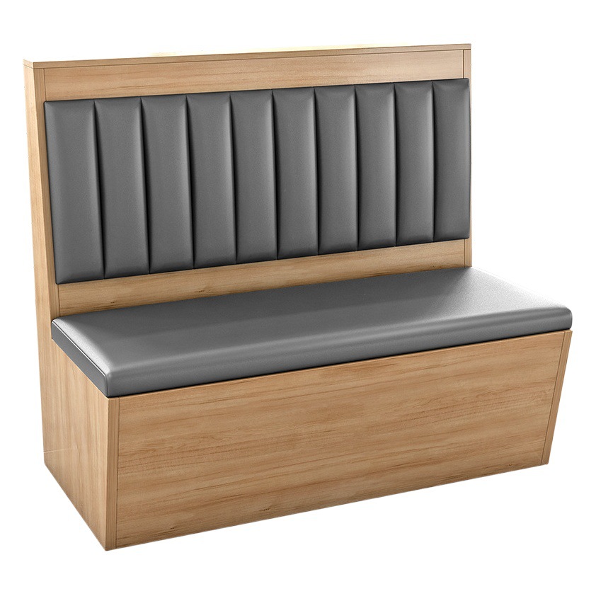 Simple coffee shop restaurant Wall deck sofa milk tea dessert hamburger snack fast food restaurant table and chair combination