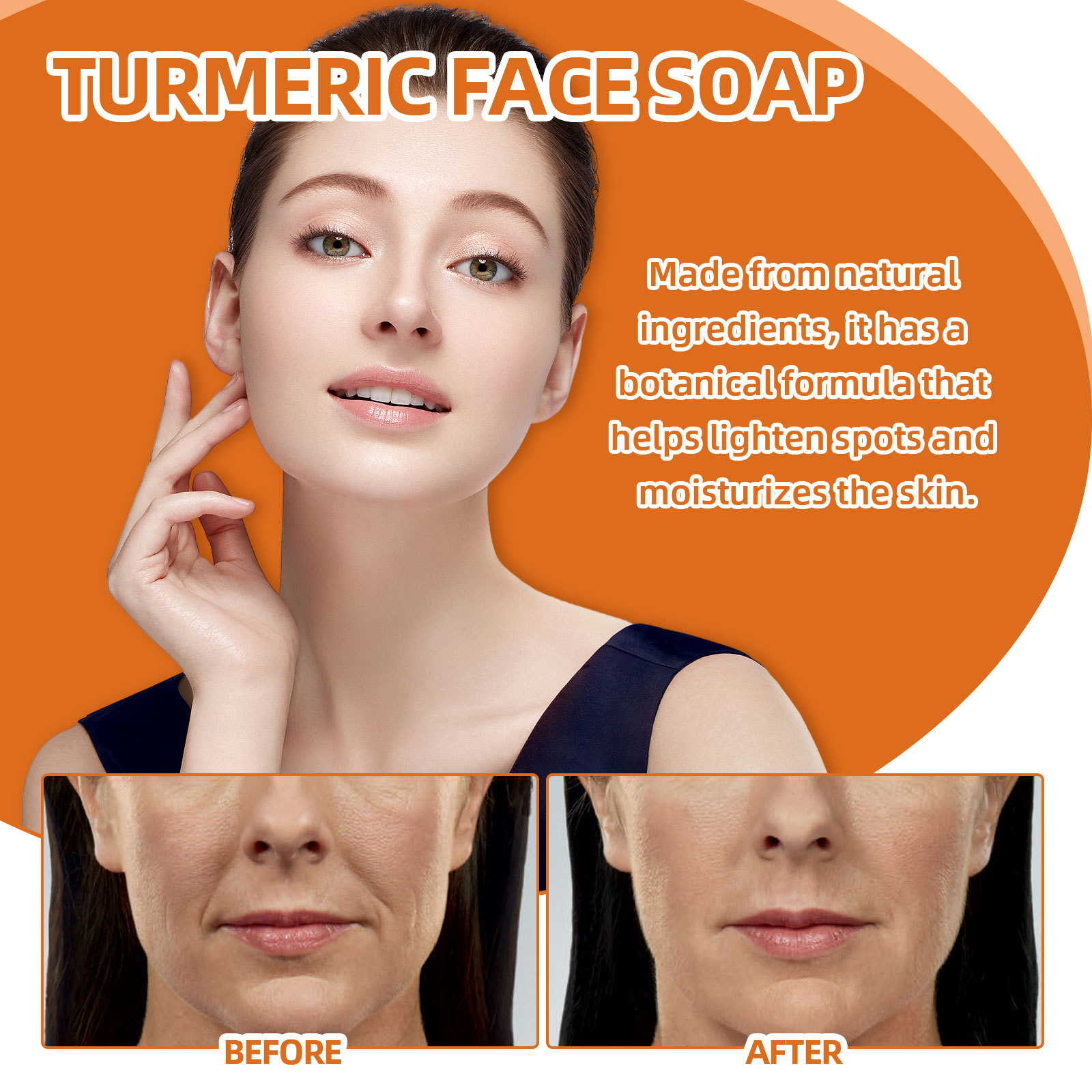 West&Month Ginger Turmeric Facial Soap
