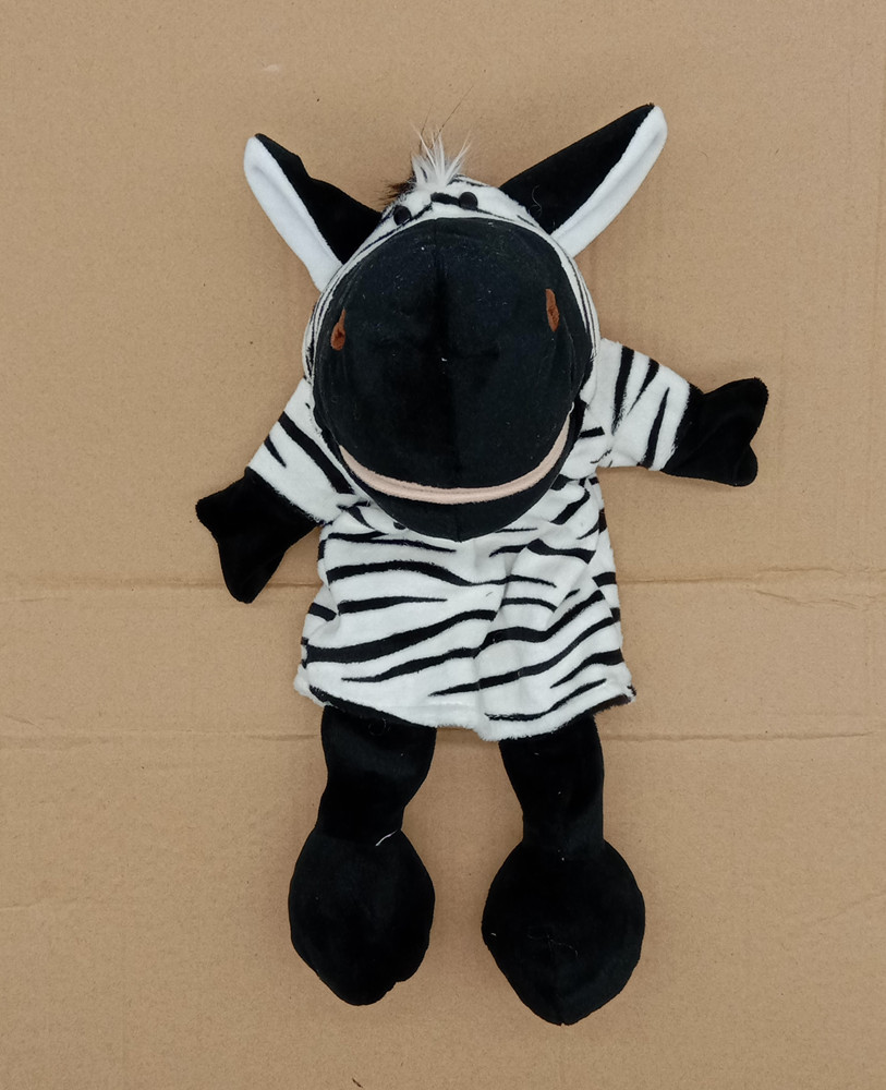 Marioneta animal León Cordero Gris Lobo Niños Bebé comodidad historia entre padres e hijos marioneta de peluche accesorios de rendimiento