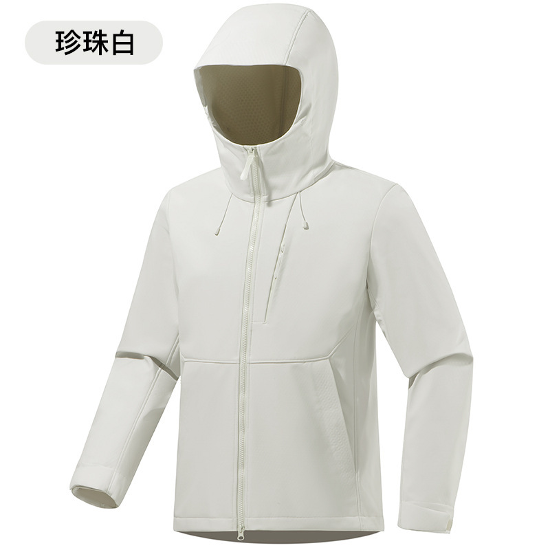 2025新款软壳冲锋衣防风防水加绒保暖户外工作登山服外套定制LOGO|undefined