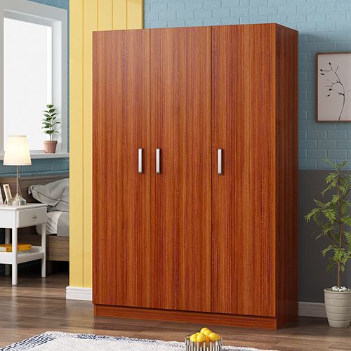 Wardrobe Solid Wood Simple Wardrobe Storage Cabinet Furniture Storage Cabinet Simple Wardrobe Wooden Cabinet Wardrobe Bedroom Rental Room