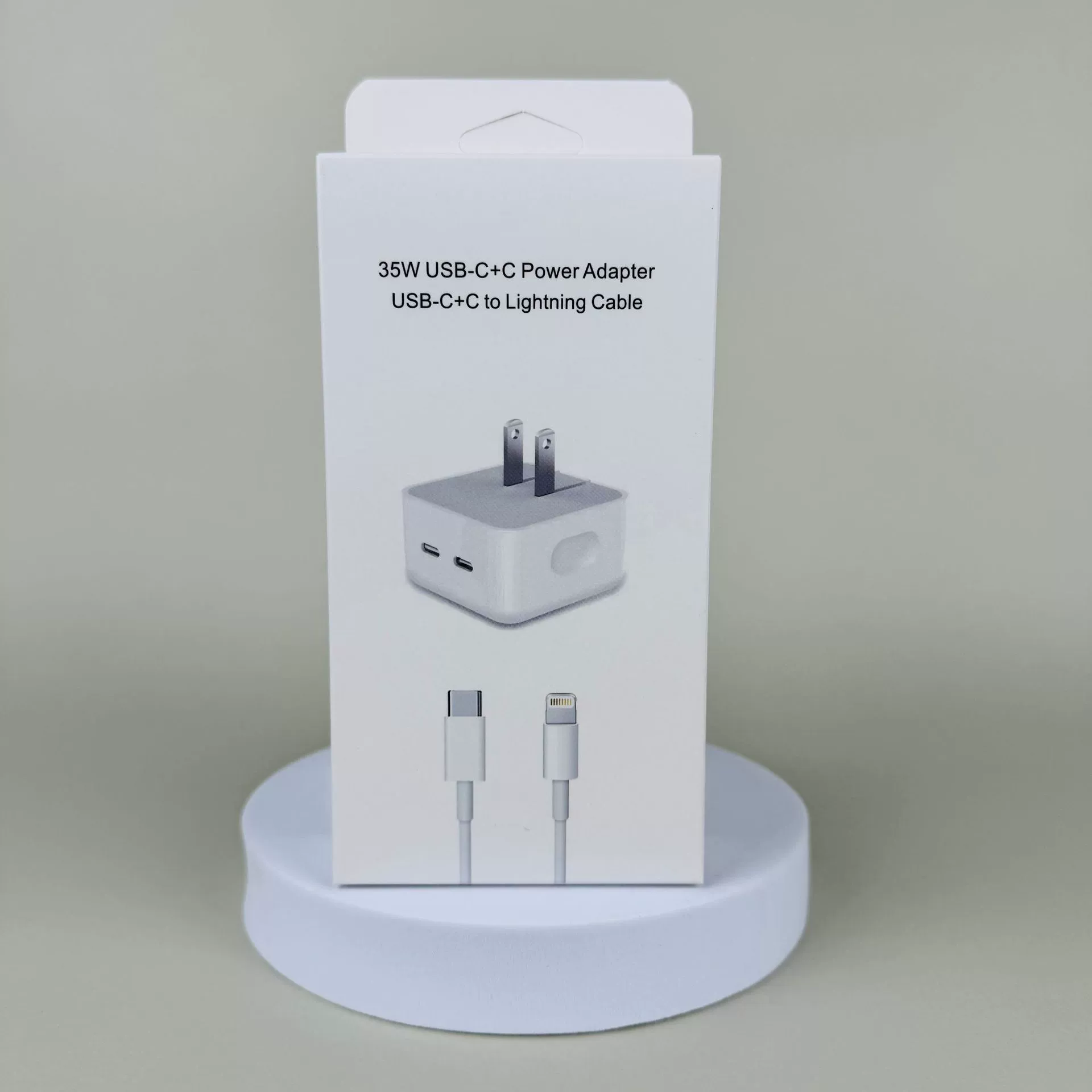 Apple, совместимое зарядное устройство, зарядка мобильного телефона, шлем, набор, 35W, 50W, оптовый