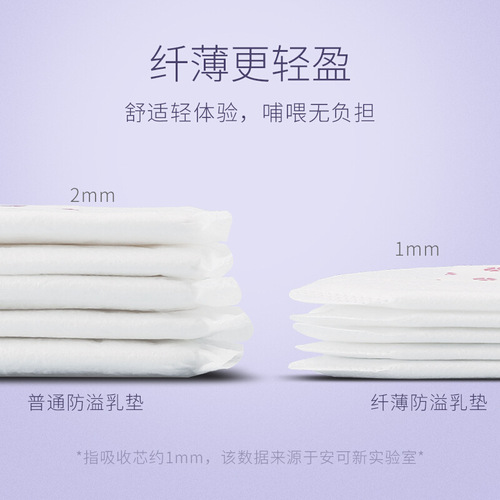 Anko New Anti-Leak Pads Disposable Ultra-Thin Leaking Pads Breathable Breastfeeding Postpartum Leak-Proof Pads Milk Separation Pads