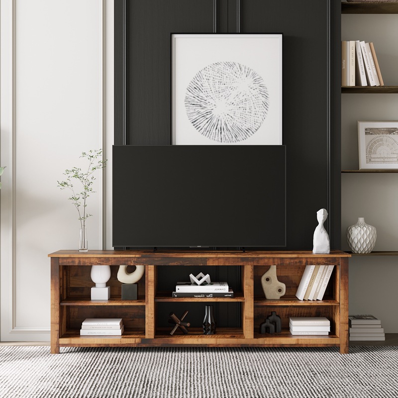 Gabinete de TV moderno minimalista nórdico luz lujo dormitorio TV gabinete sala de estar pequeño apartamento piso armario