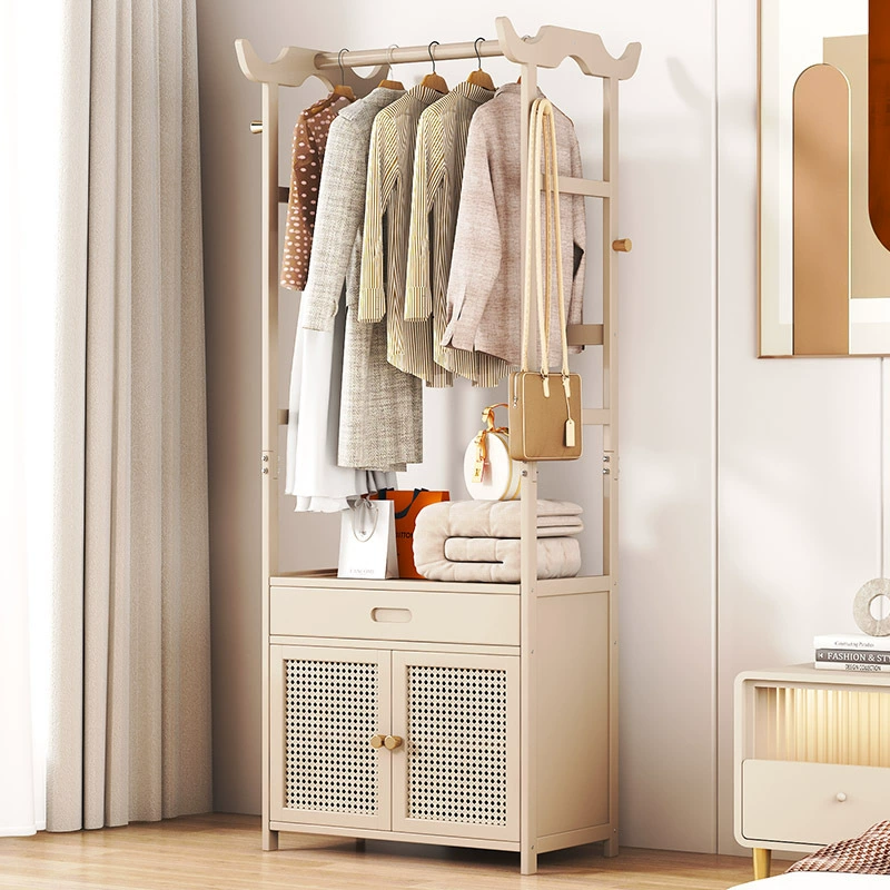Гардеробная полка от пола до пола спальня вешалка сетка красный крем ветер вешалка для одежды
