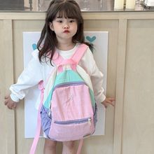 韩版多巴胺儿童小学生书包一年级书包轻便薄柔软双肩书包外贸批发