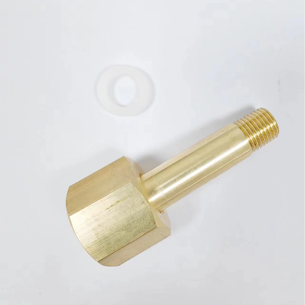 跨境专供CGA-320NPT1/4减压阀减压器接头螺帽配件螺杆