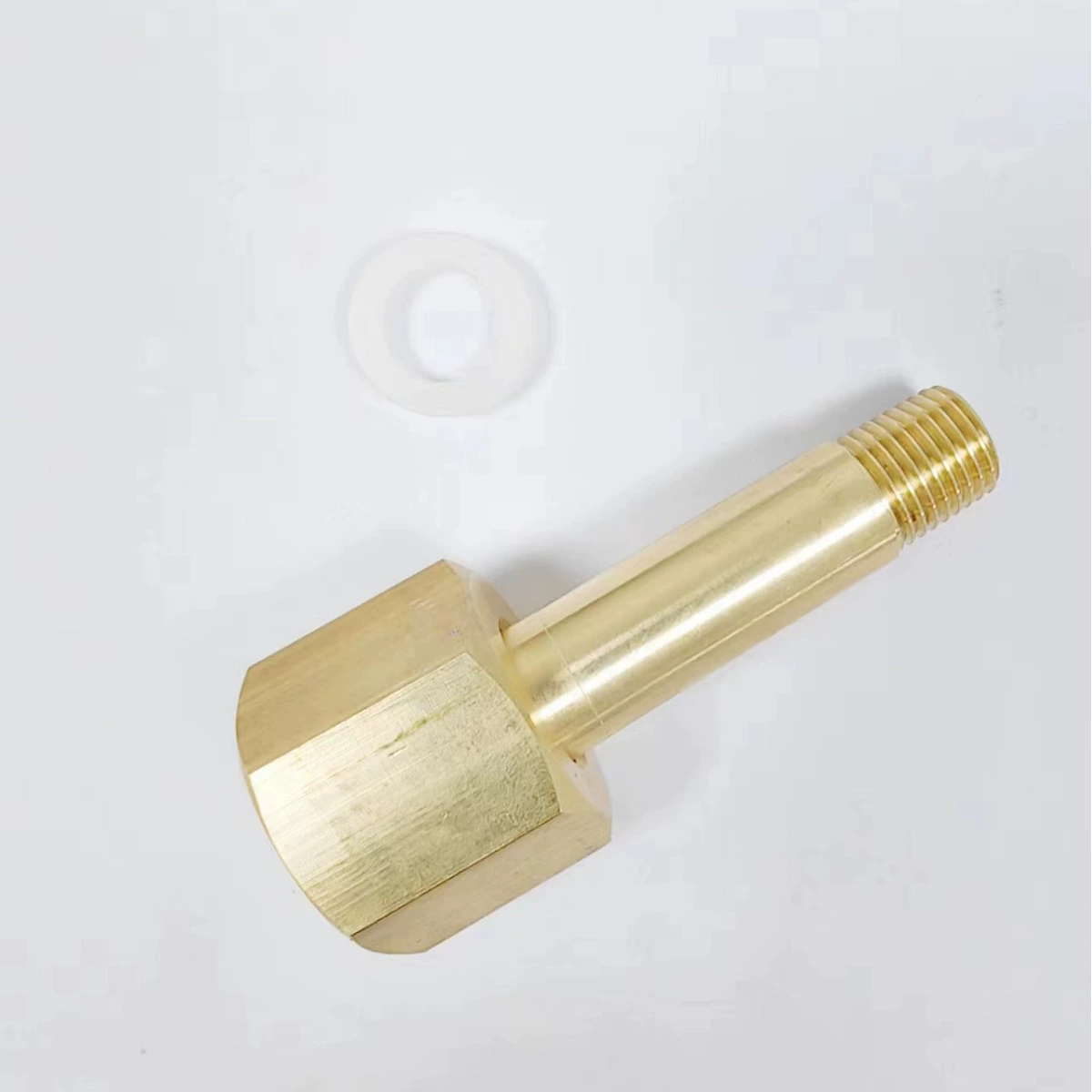 Трансграничный выделенный CGA-320NPT1/4 редукционный клапан редуктор Соединительная гайка аксессуары винт