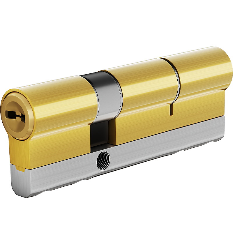 Núcleo de cerradura de puerta antirrobo Clase C Cerradura de puerta de hierro de uso general para el hogar Cerradura de puerta de entrada Núcleo de cerradura Llave de núcleo de cerradura