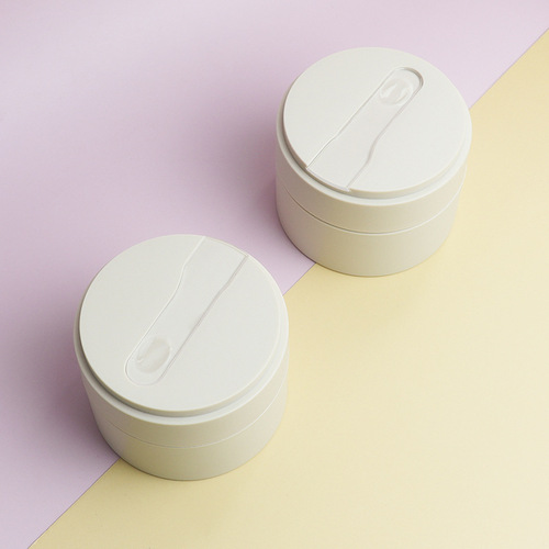 PP 100g Replaceable Cream Bottle Travel Size Cosmetic Plastic Face Cream Bottle, Sanding Cream Cream Dividing Bottle
