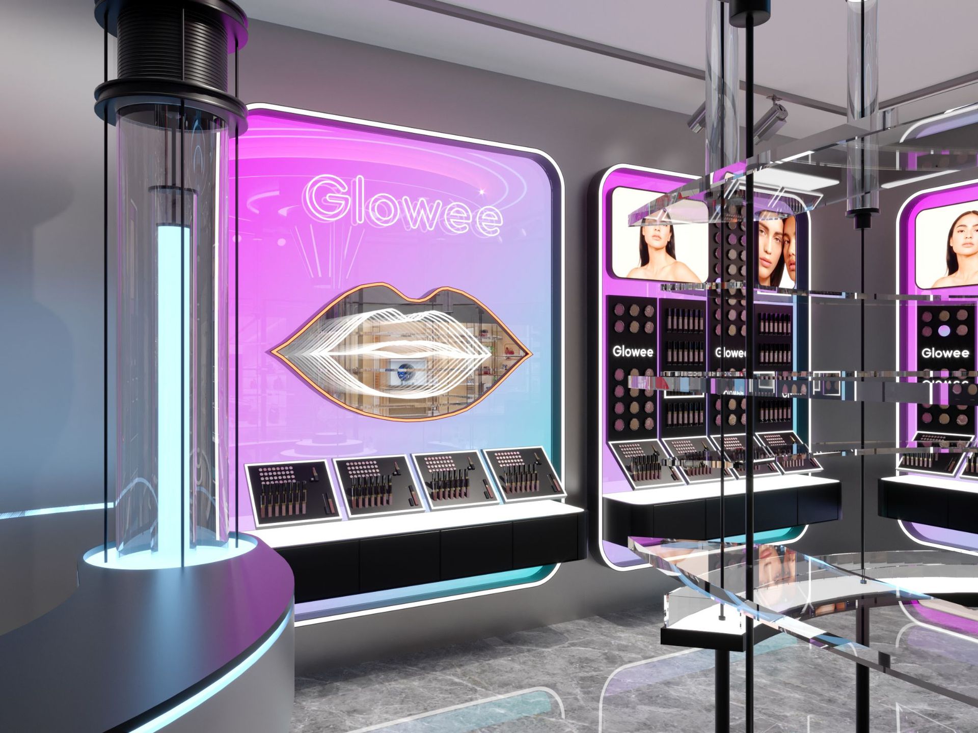 广州工厂直供 - 欧美化妆品店整店输出方案