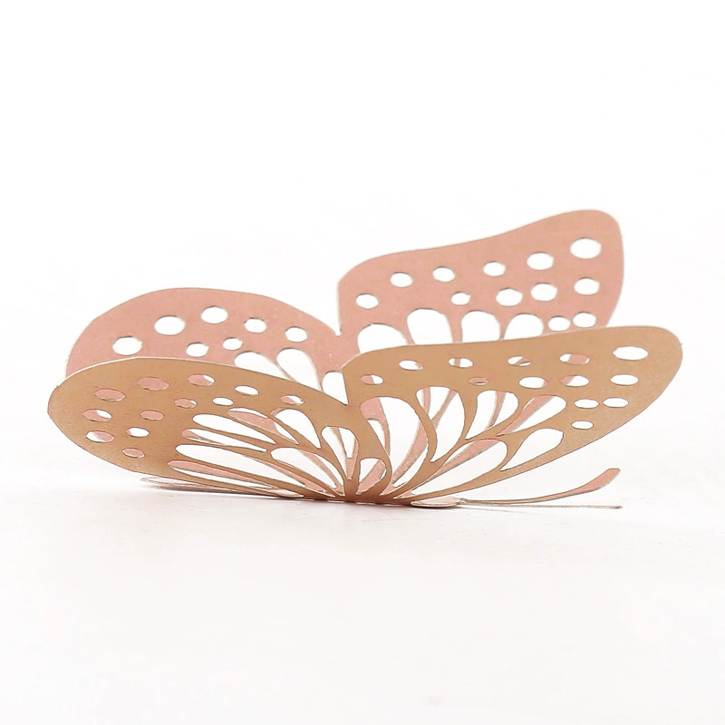 Полуж Butterfly 3D полый имитационный металлический бабочек настенный декор для дома гостиной трехмерная бабочка декоративная наклейка