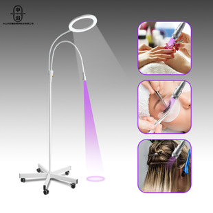 New Nail Art, Eyelash Tattoo, Embroidery Curing Uv Eyelash Lamp, Led Fill Light, Foot Pedal Brightness Adjustment Uv Lamp for Beauty Use