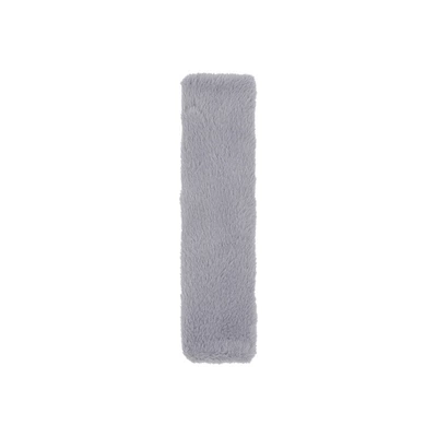 Car Interior Supplies, Seat belt shoulder pad - imitation-rabbit-fur-shoulder-pads-gray-about-256cm