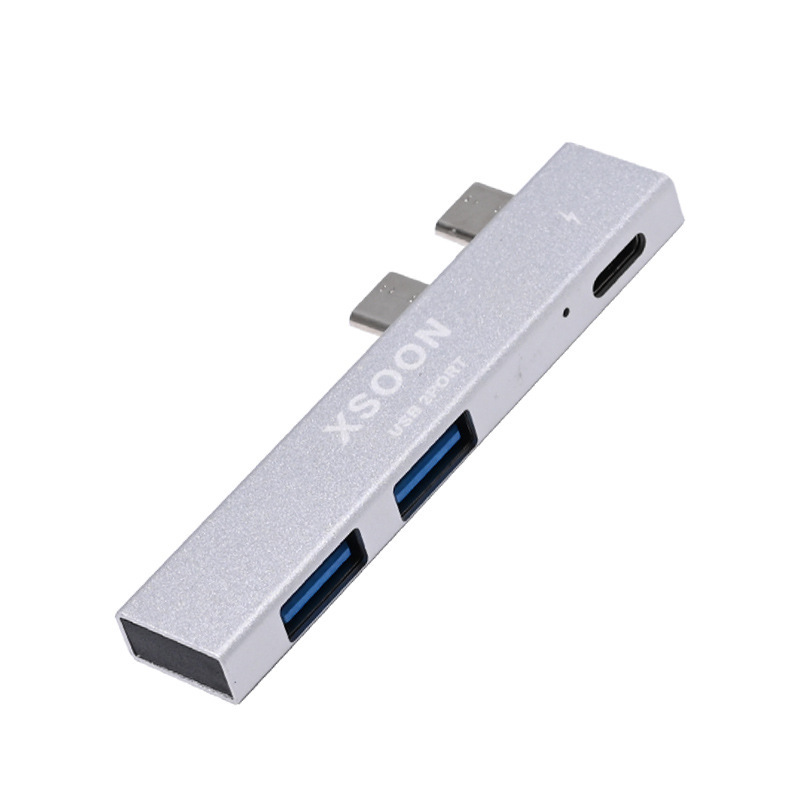 Macbook por/airusb 2.0拡張ドックusbハブ一分二分線器pd充電ダブルcヘッド|undefined