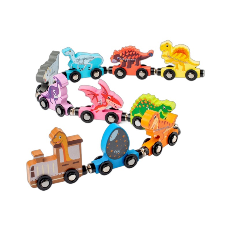 CPC CE Train Toys Bloques de construcción de ensamblaje magnético Niños Animales Coches Niños Inteligencia Benetización de los niños