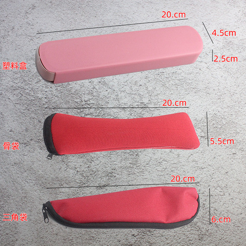 Stainless steel portable cutlery set including fork, spoon, and chopsticks, three-piece set for students, gift set available with logo printing