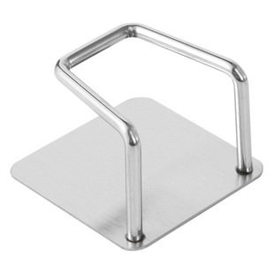 Stainless steel sponge storage rack punch-free household kitchen supplies sink steel ball scouring pad draining rack