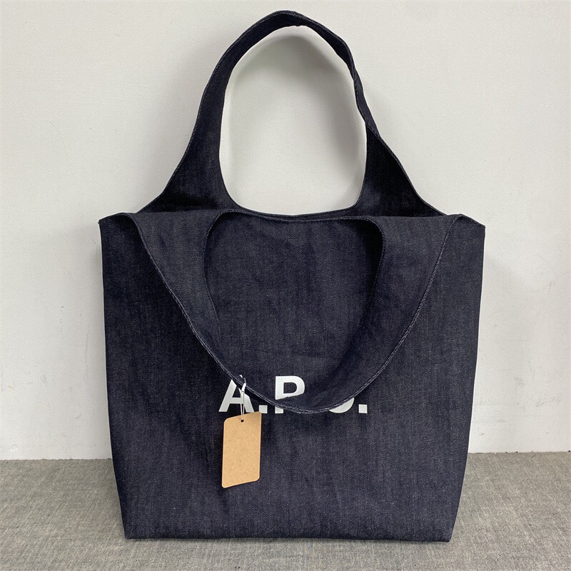 Best-Selling APC Unisex PU Leather Casual Shoulder Bag, Handbag, Canvas Shopping Bag - Thumbnail 5