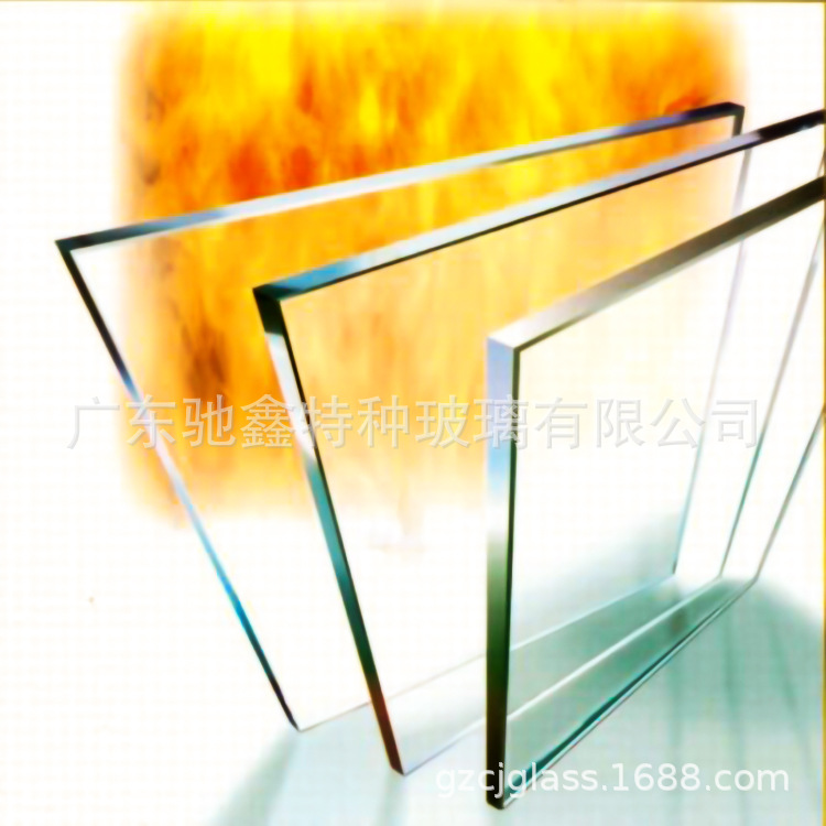 防火玻璃厂家供应单片铯钾防火玻璃 复合灌浆防火玻璃 消防通玻璃