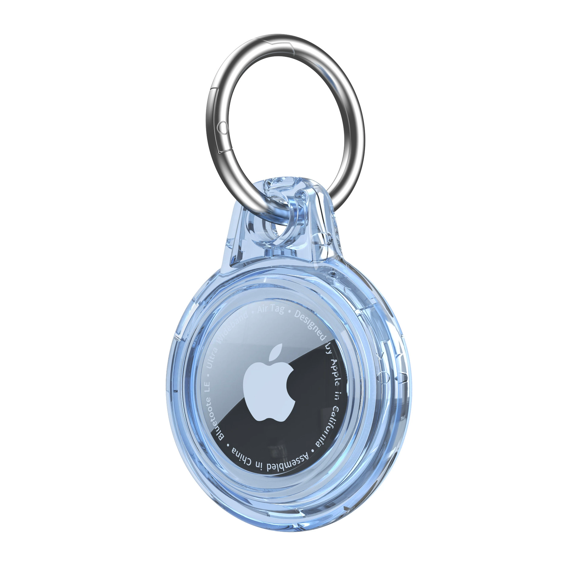 Защитный чехол для Apple AirTag из ПК, поворотный snap, против потери, тройная защита AirTag2