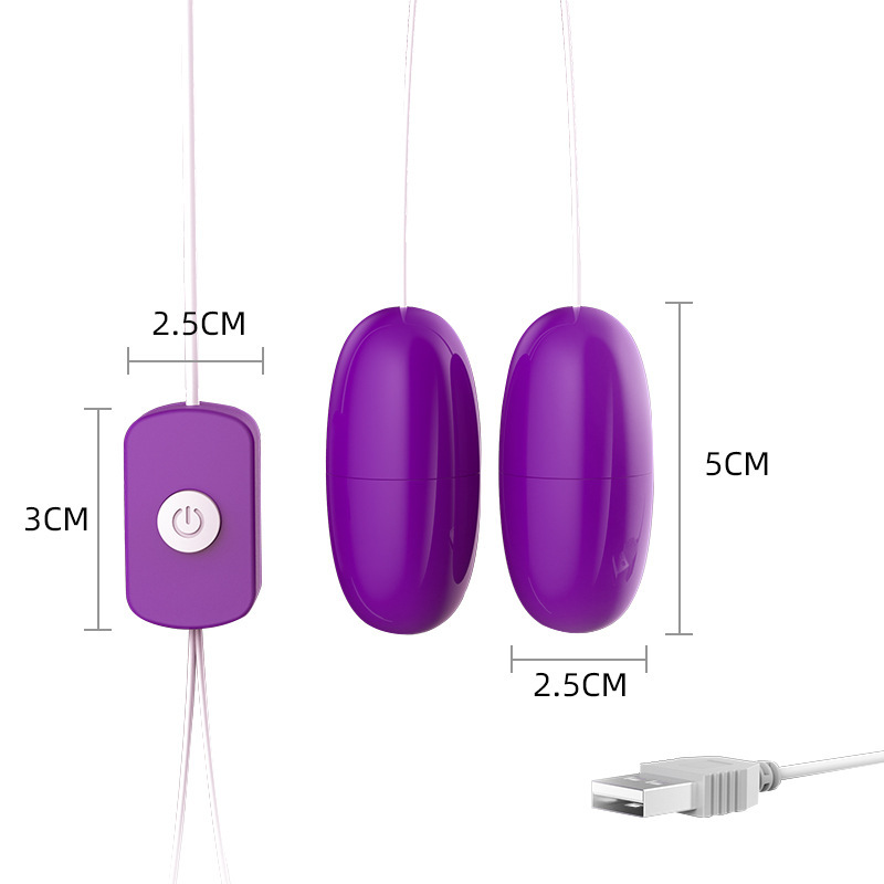 Laile USB lamiendo la lengua huevo vibrante doble choque fuerte juguetes sexuales sexo dispositivo de masturbación femenina juguetes sexuales sexuales para adultos