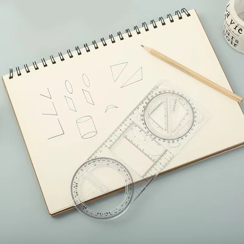 抛物线画圆绘图模版