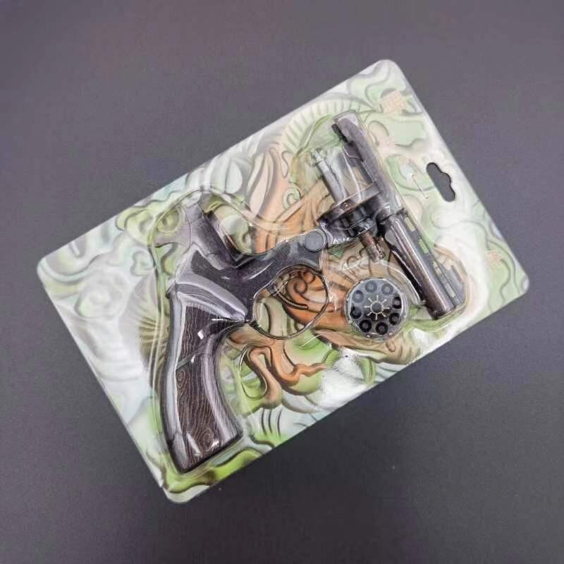 Wild Ox Toy Gun Revolver Children's Model Gun 8090 Nostalgic Tourist Attraction Stall Small Toy