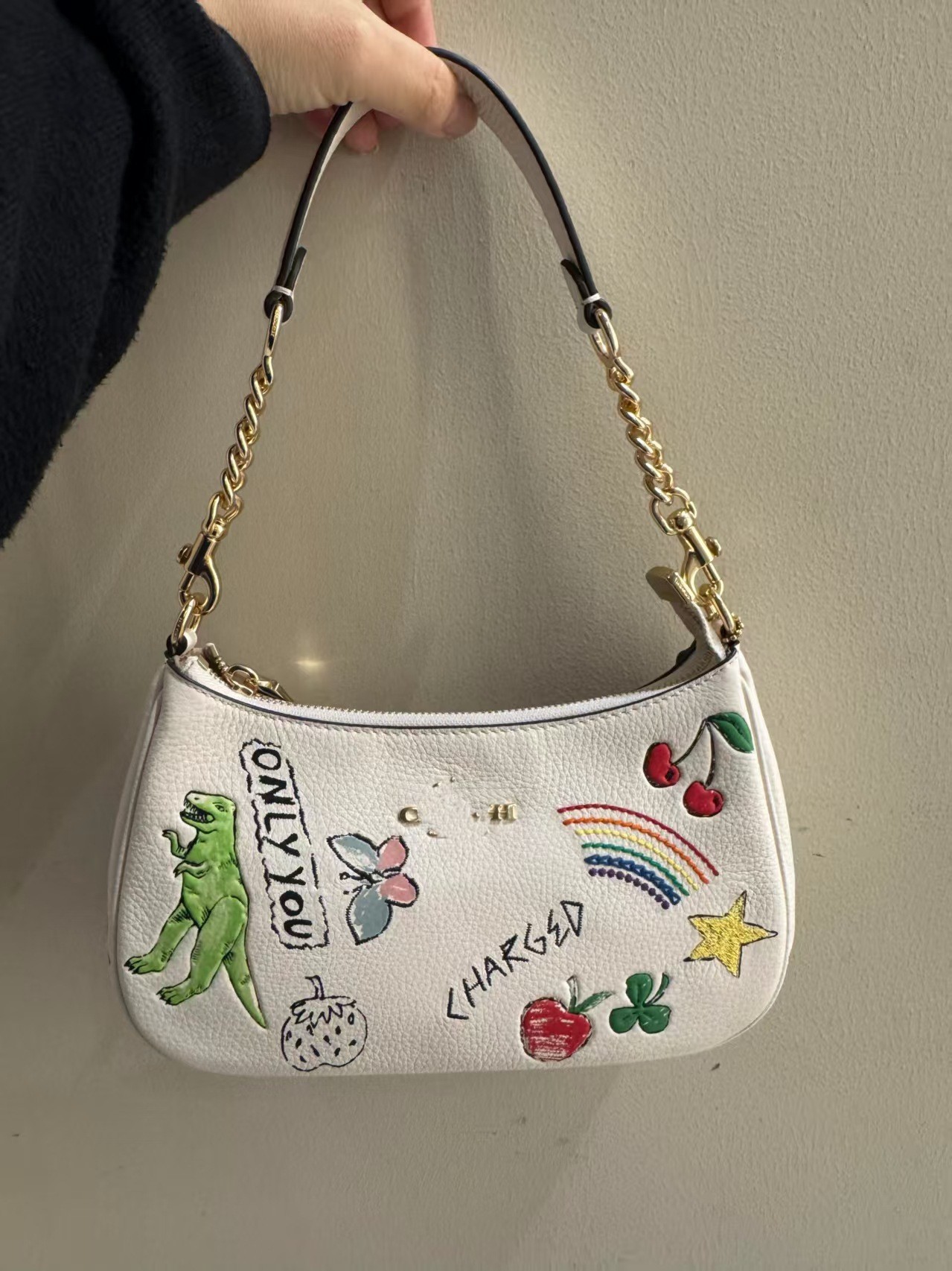 Bolso de mujer Kou nuevo bolso de hombro Teri25 retro color a juego bolso de axila cadena bolso de mahjong hombro pequeño bolso cuadrado mujer