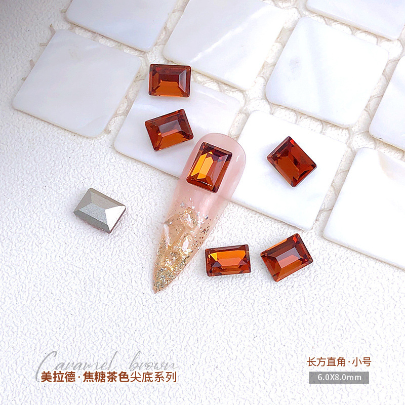 [직사각형 직각 · 스몰 사이즈] 6x8mm