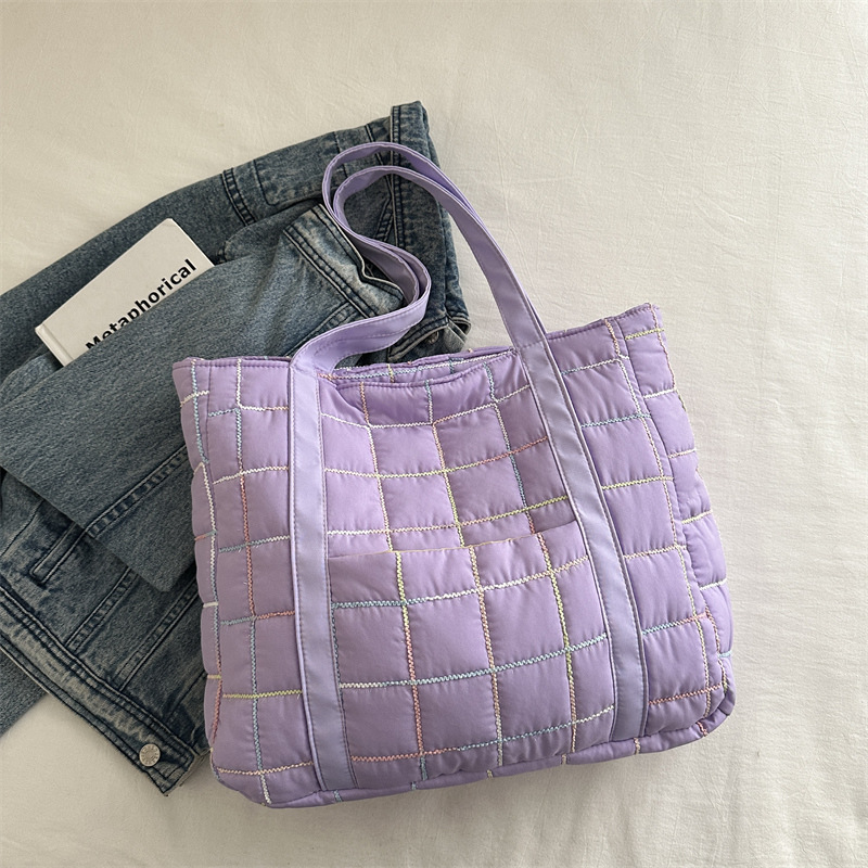 Bolsas de moda de gran capacidad de invierno 2024 nuevos versátiles este año populares bolsas de viaje coreanas para mujeres