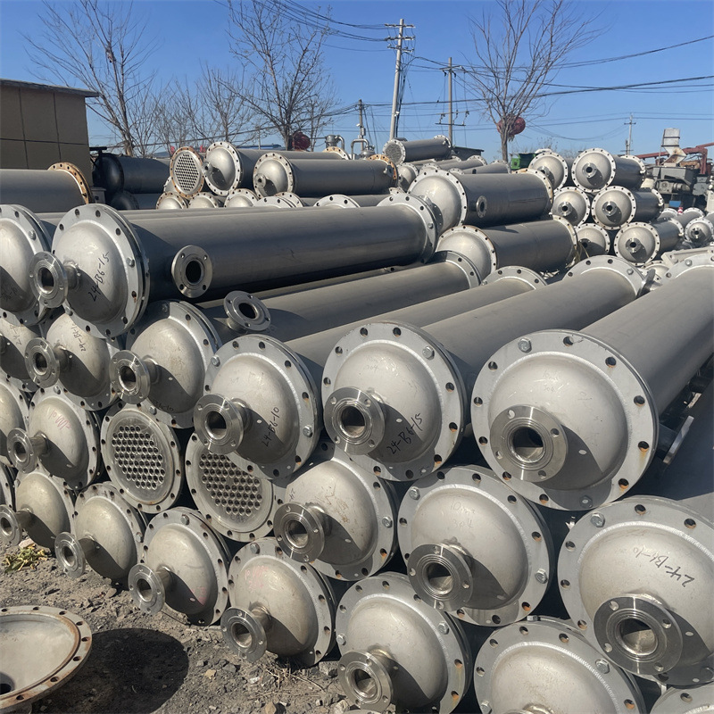 10-40平方不锈钢蒸发式冷凝器 二手列管式内循环式换热器