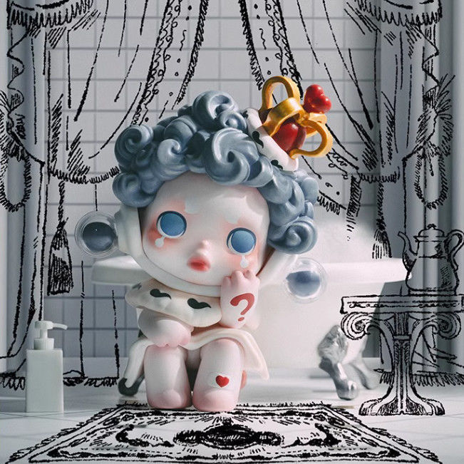 La serie de cajas ciegas de la serie Wonderland de los días laborables manejan a mano el soñador de temperatura skullpanda Trend Motherland Edition