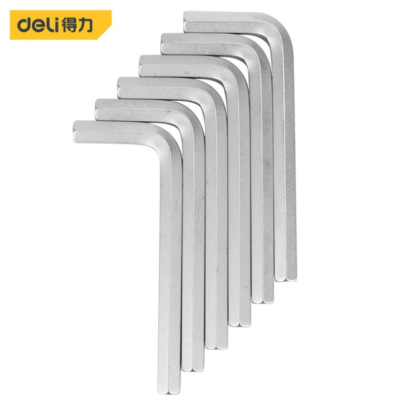 品牌授权 Deli/得力 单只标准平头内六角3-19mm DL3003 DL3010