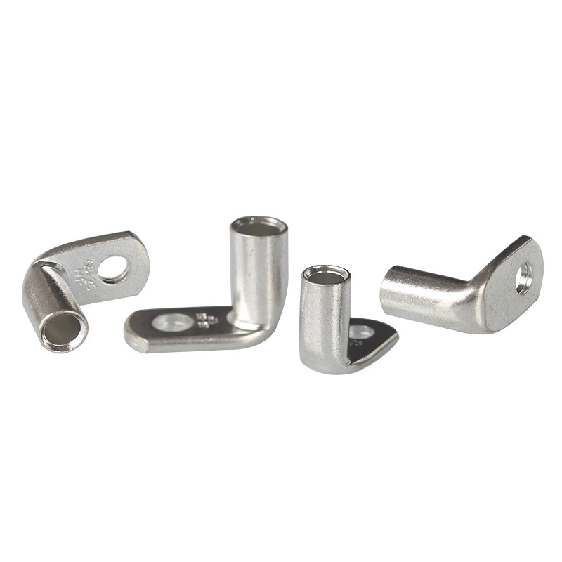 A6-25HP Right-angle Copper Nose GPH90 度 New Energy Copper Ears Thicked Cold Pressive Copper Nie