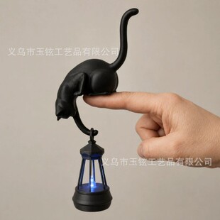 Cat hook with lanterns���羳3D��ӡ�Ď����\��؈�Ε���耳ג��h