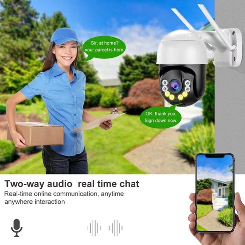 icsee HD full color night vision camera 5MP wireless wifi home monitor mobile phone remote outdoor ball machine