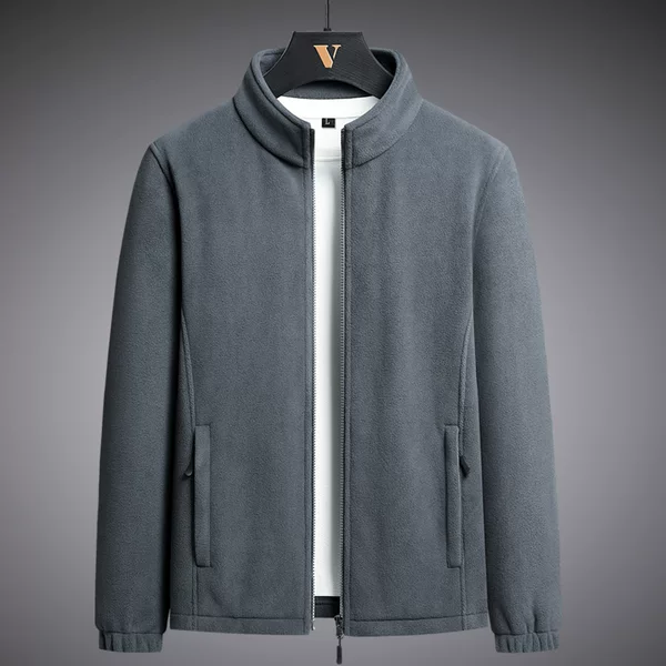 Yiyang Autumn and Winter Long Sleeve Cashmere Jacket Cardigan Sports Men's and Women's Fleece Top Thickened plus size Warm Clothes