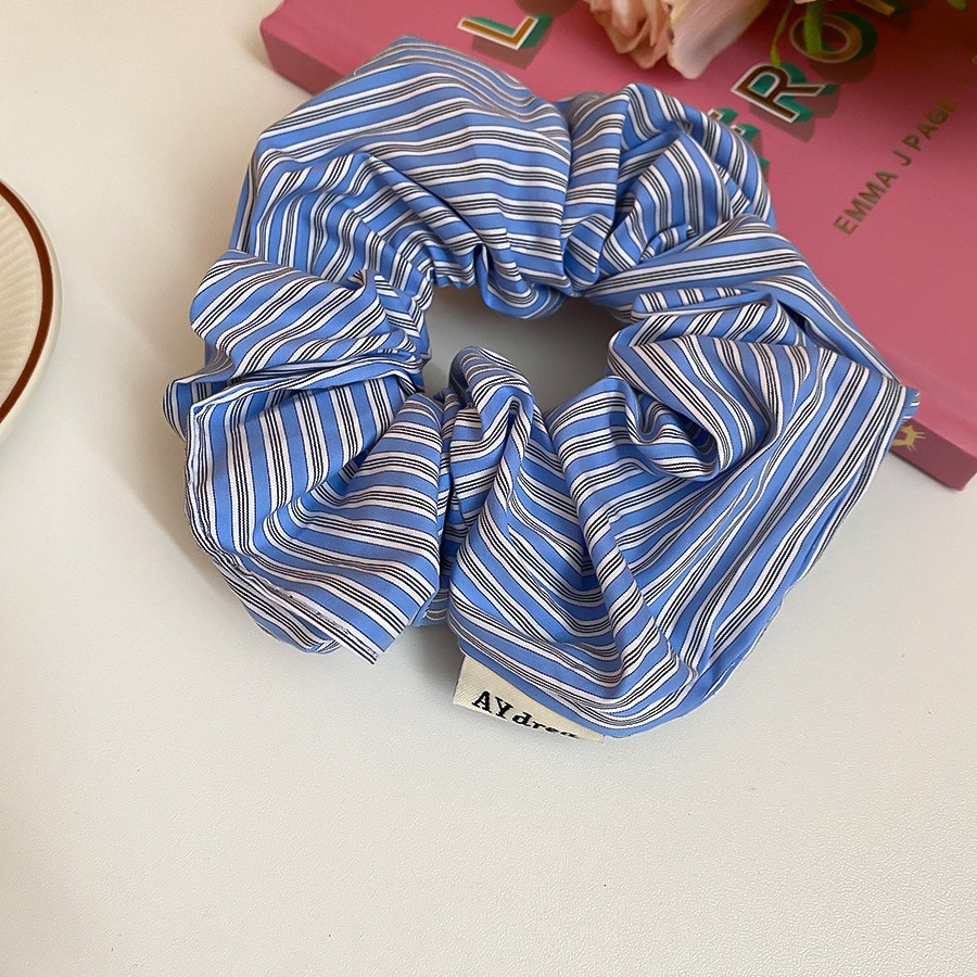 Encaje lazo para el cabello de intestino grueso de doble capa ins coreanos cuerda para el cabello de intestino grueso fresco y dulce en la parte posterior de la cabeza accesorios para el cabello femenino