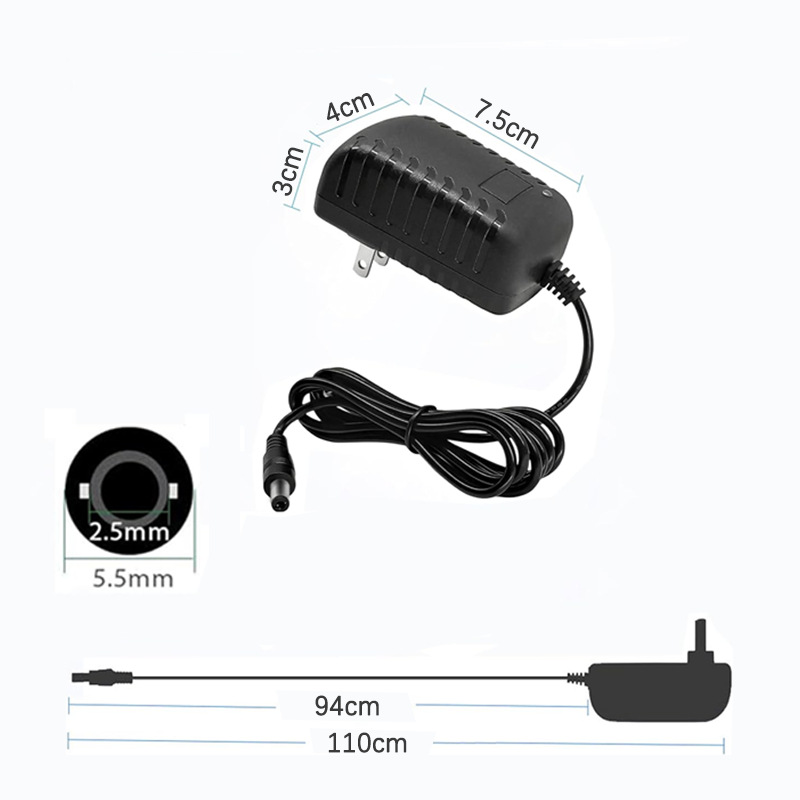 9V2A güç adaptörü, EU/US/UK standartları, kamera ve router için