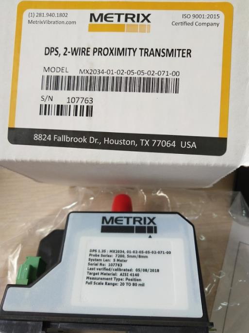 Metrix探头MX8031-045-00-05传感440SR-2000-0100/10026-925-05-0