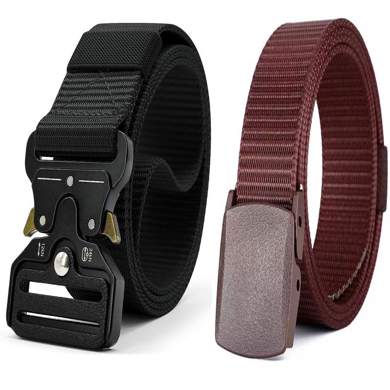 Cinturón táctico Cobra, cinturón de nailon, cinturón para hombre, cinturón de lona, cinturón para pantalón, cinturón extendido para hombre, cinturón versátil de moda para hombre