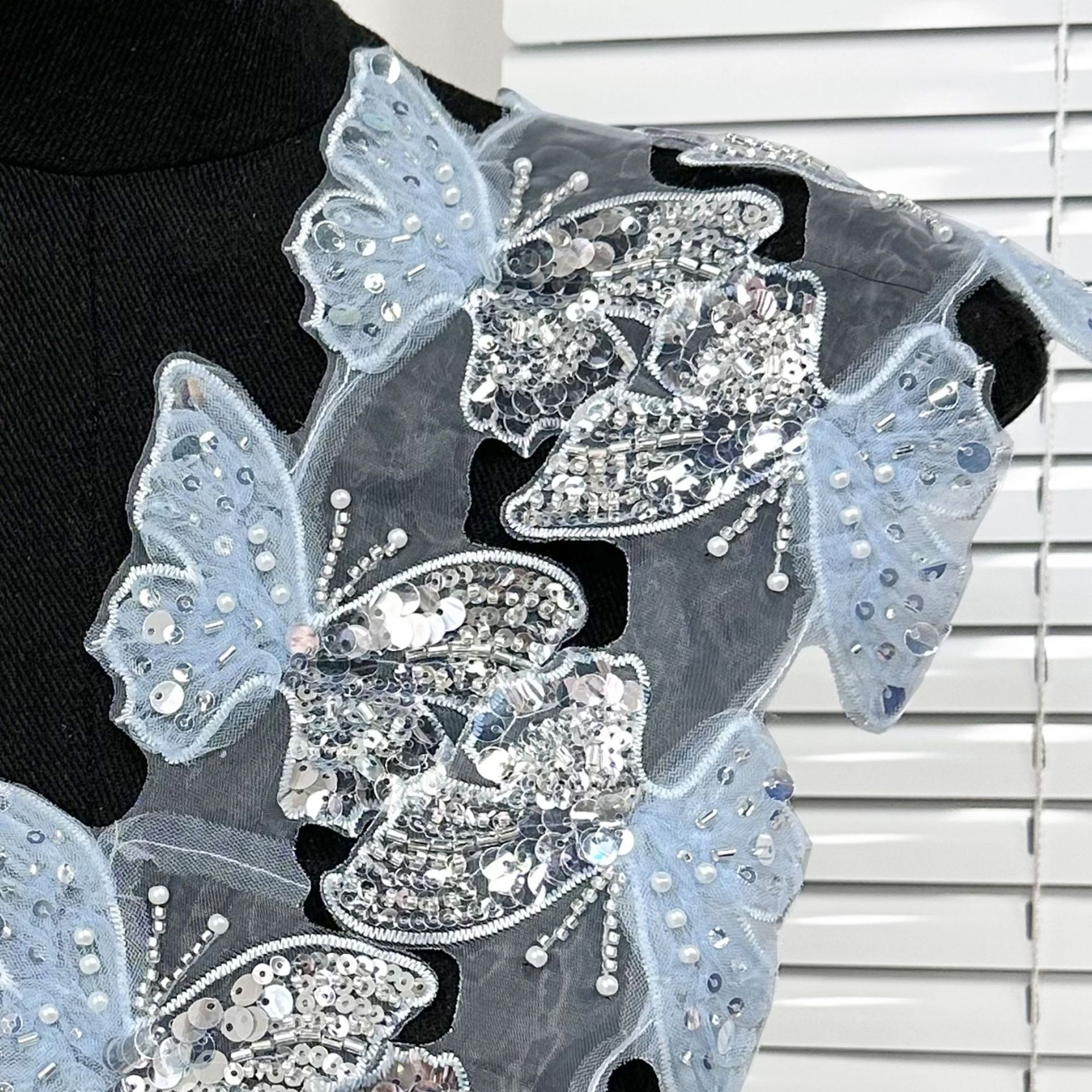 Año Nuevo flores para niñas adornamiento de cabello para niños ropa Han Tang con flores de tela pegada ropa tocado zapatos sombreros materiales decorativos image 10