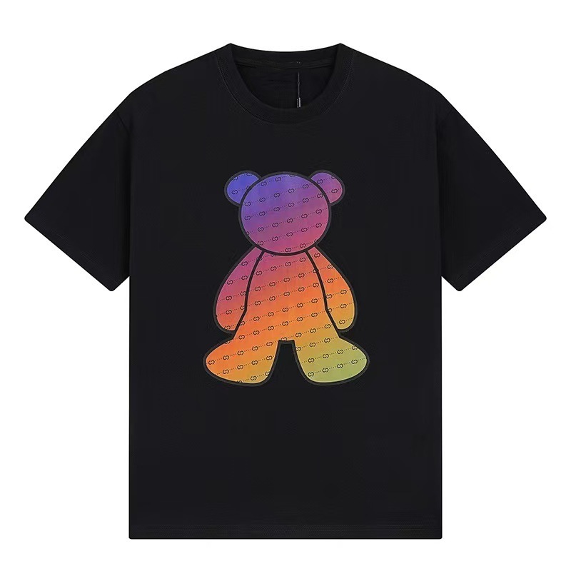 国境を越えた貿易 25ssB 春夏ロゴプリント半袖カジュアルルーズ男女カップル同じスタイル Tシャツトレンディなブランド|undefined