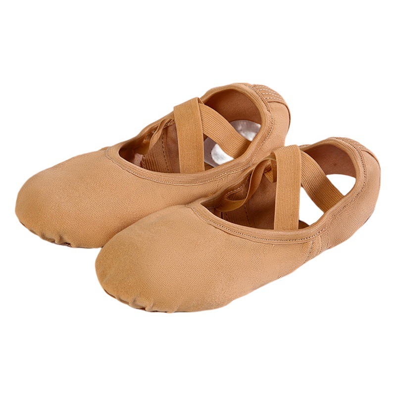 Zapatos de baile de tela elástica zapatos de ejercicio de fondo suave para mujer zapatos de yoga para adultos nuevos zapatos de garra de gato zapatos de ballet zapatos de cuerpo al por mayor